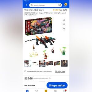 LEGO NINJAGO Empire Dragon